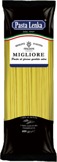 Макаронні вироби ТМ "Pasta Lenka" Спагетті 0,4кг, м/уп